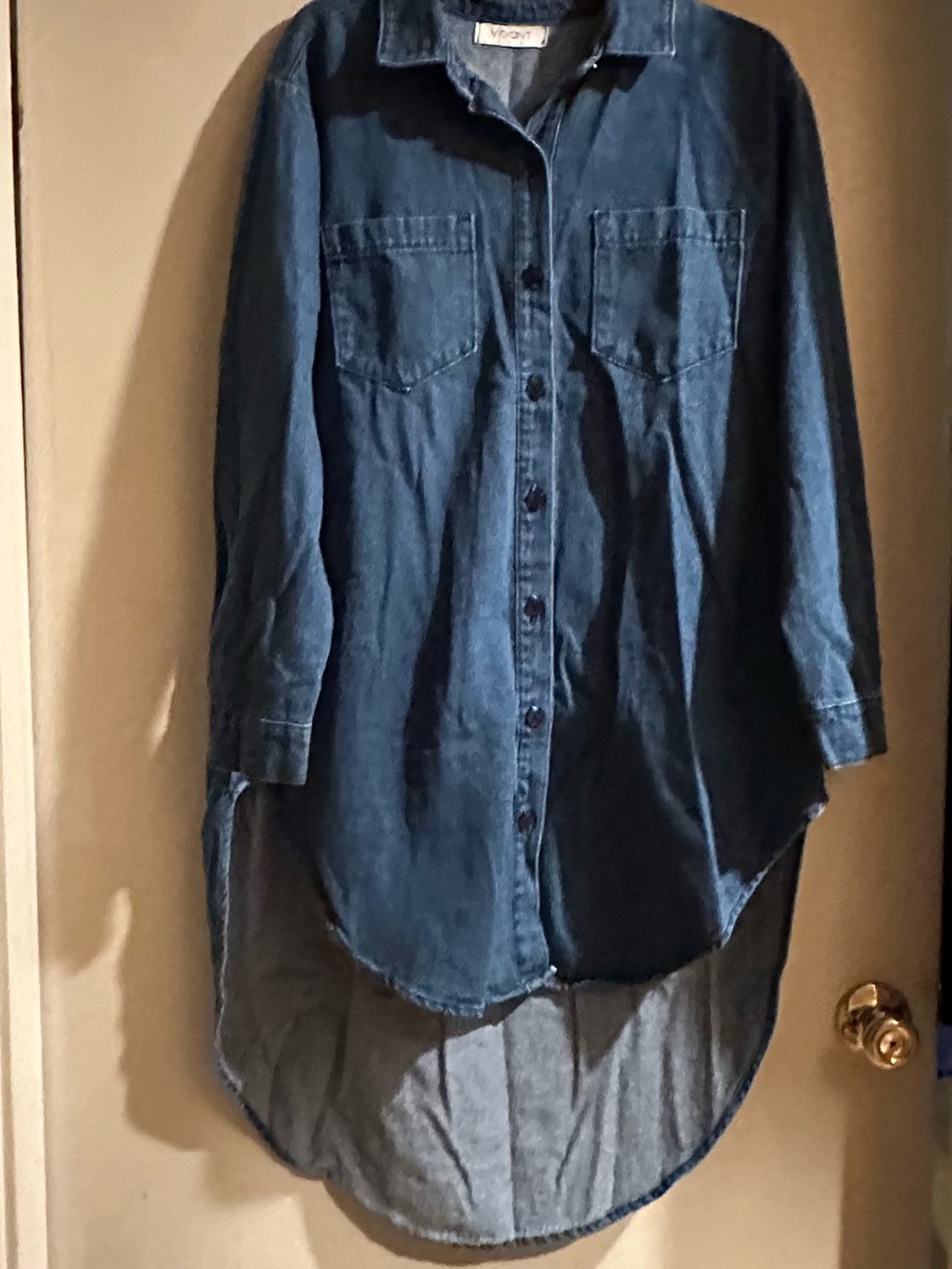 Jeans women Shirt Dress Size S-M